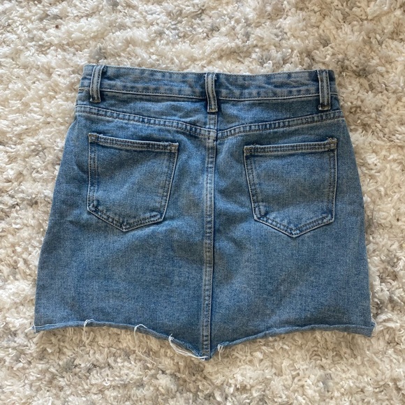 Denim Cut Off Shorts - Picture 2 of 7